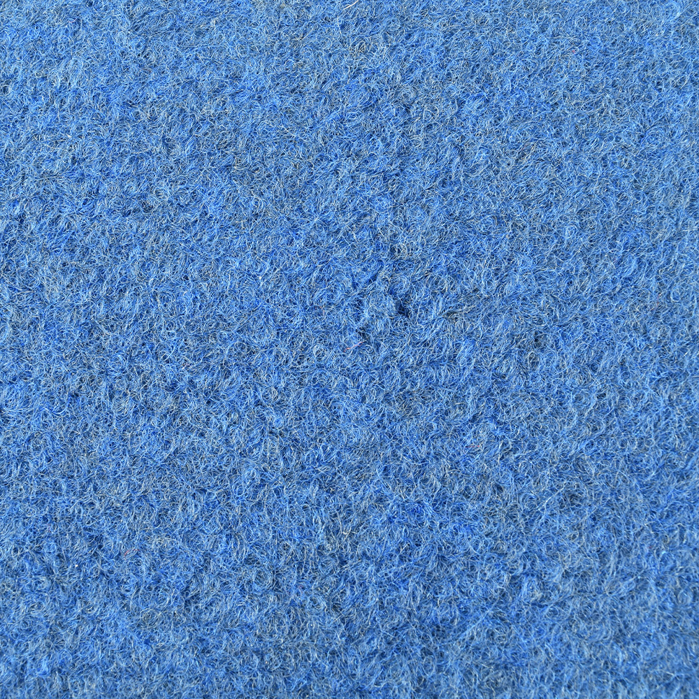 Home Cheer Flexi-Roll Carpet Practice Mat 1-1/4 Inch x 5x10 Ft. navy blue texture close up