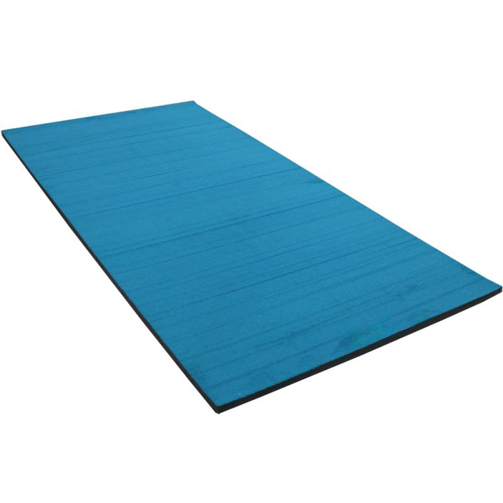 Teal Home Cheer Flexi-Roll Carpet Practice Mat 1-1/4 Inch x 5x10 Ft. full mat