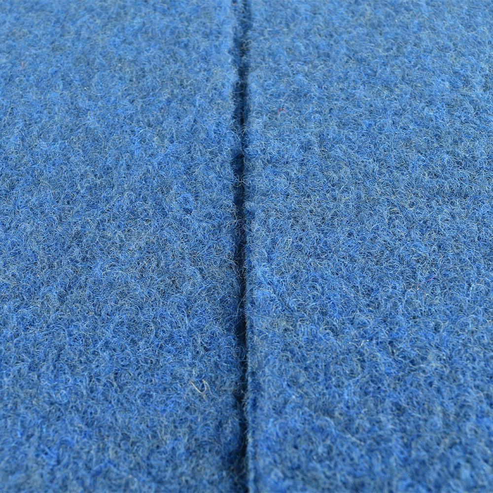 Home Cheer Flexi-Roll Carpet Practice Mat 1-1/4 Inch x 5x10 Ft. navy blue mats together