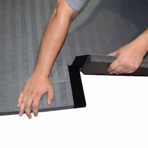 install connecting roll out mats