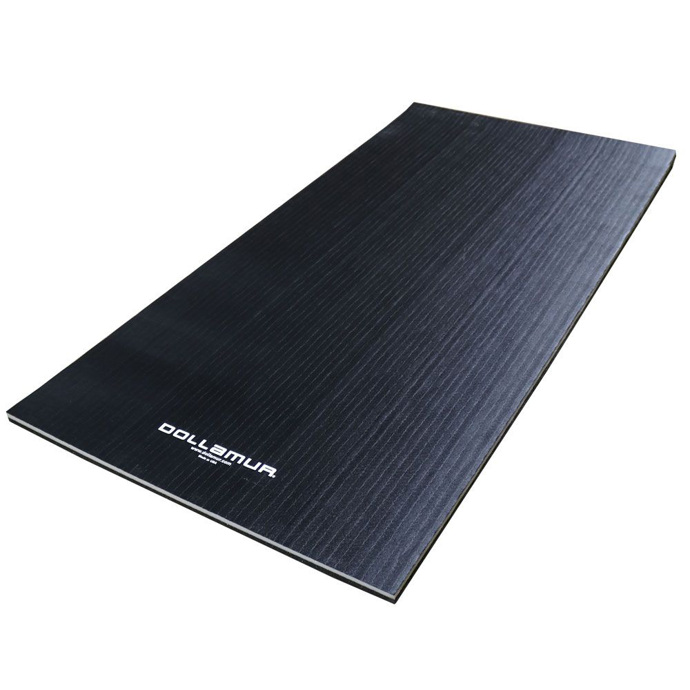 Pro Series Fitness Flexi-Roll Mat Tatami Black 1 Inch x 36x72 Inches full black