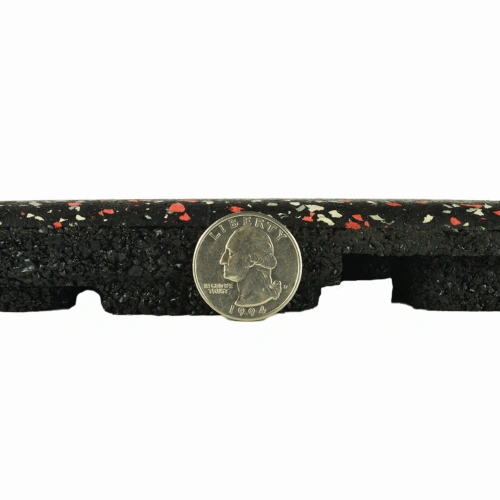 1 inch thick rubber tiles for weights and gym