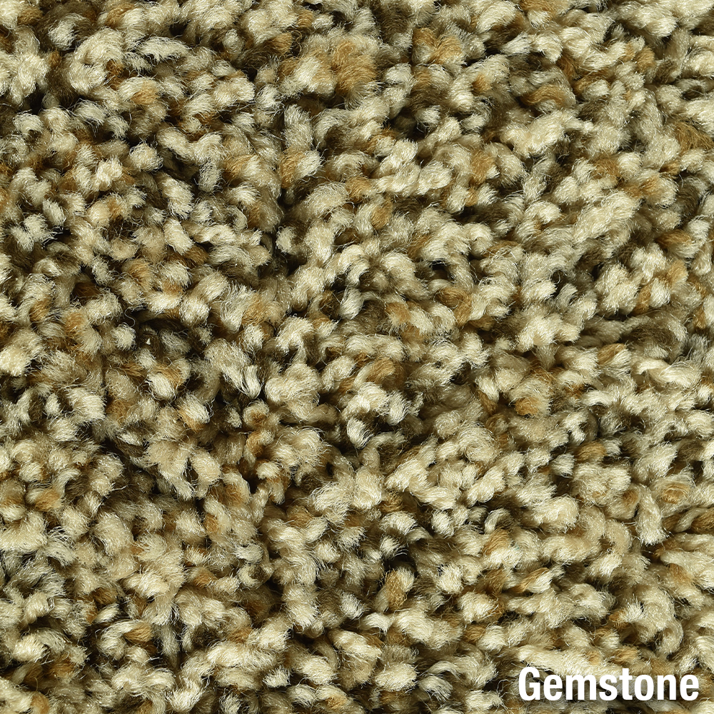 Walk in the Park Peel and Stick Carpet Tiles 3/4 Inch x 18x18 Inches 10 Per Carton gemstone texture