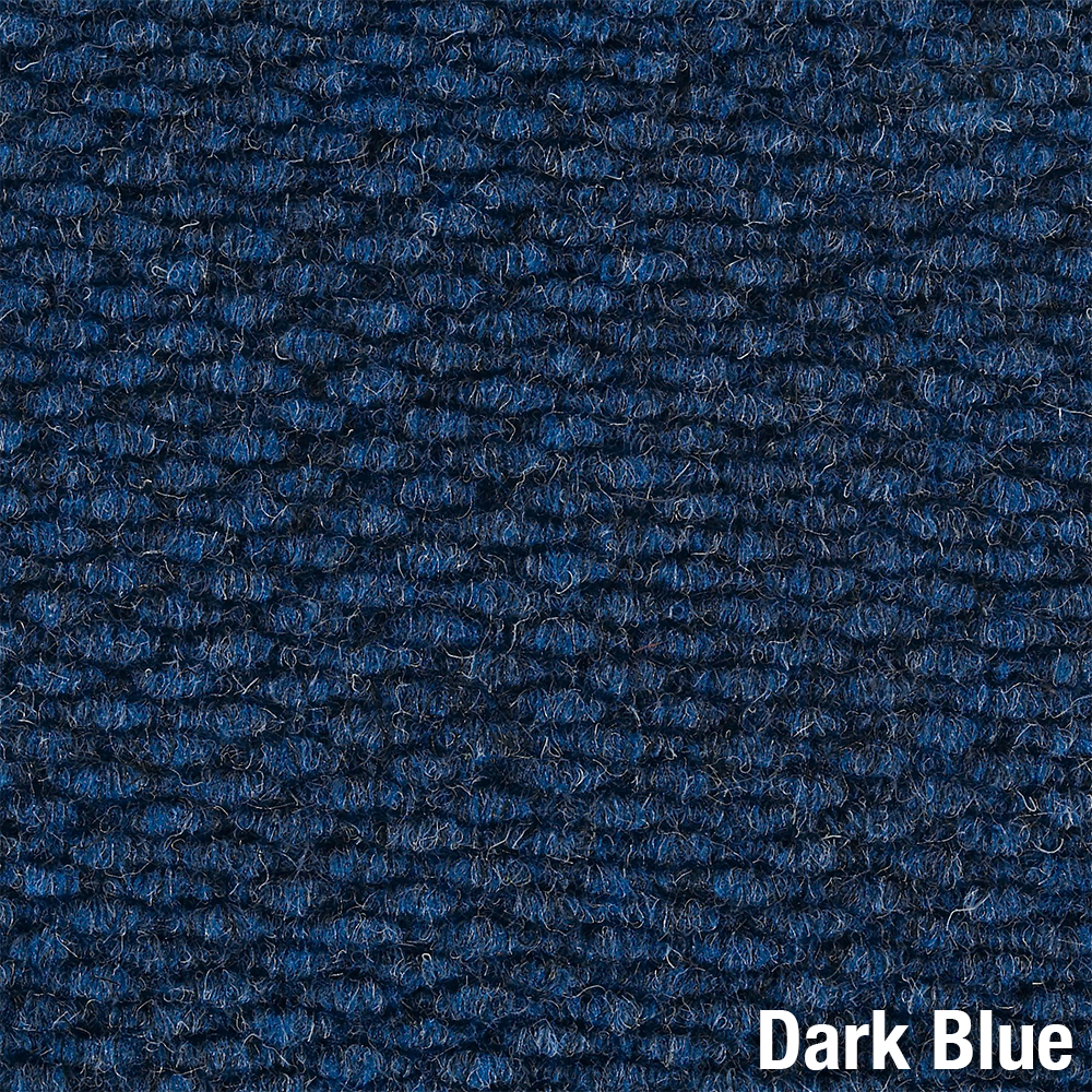 Berber Roll Goods Indoor Entrance Matting-Singed Edge 6 x 125 ft dark blue