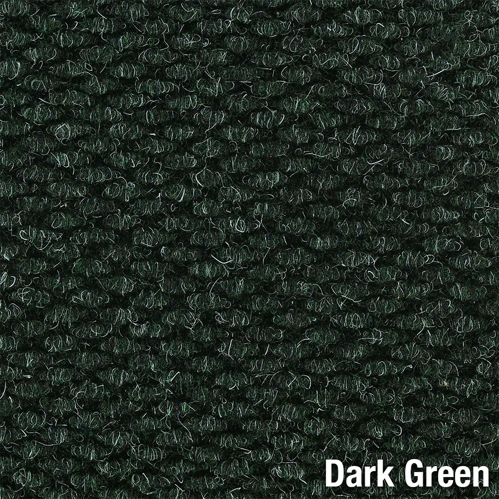 Berber Roll Goods Indoor Entrance Matting-Vinyl Edge 6 x 125 ft dark green