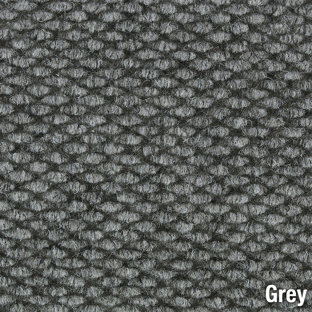 Berber Roll Goods Indoor Entrance Matting-Singed Edge 6 x 125 ft grey