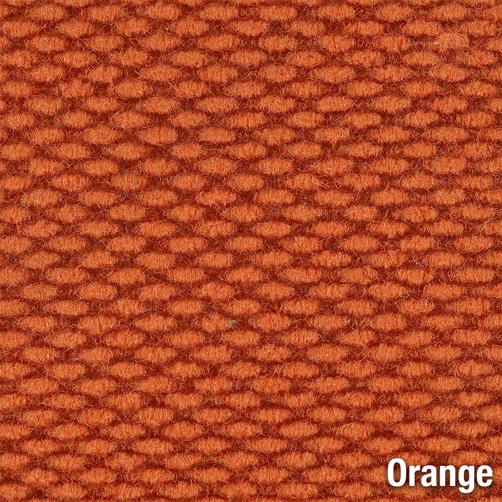 Berber Roll Goods Indoor Entrance Matting-Vinyl Edge 6 x 125 ft orange