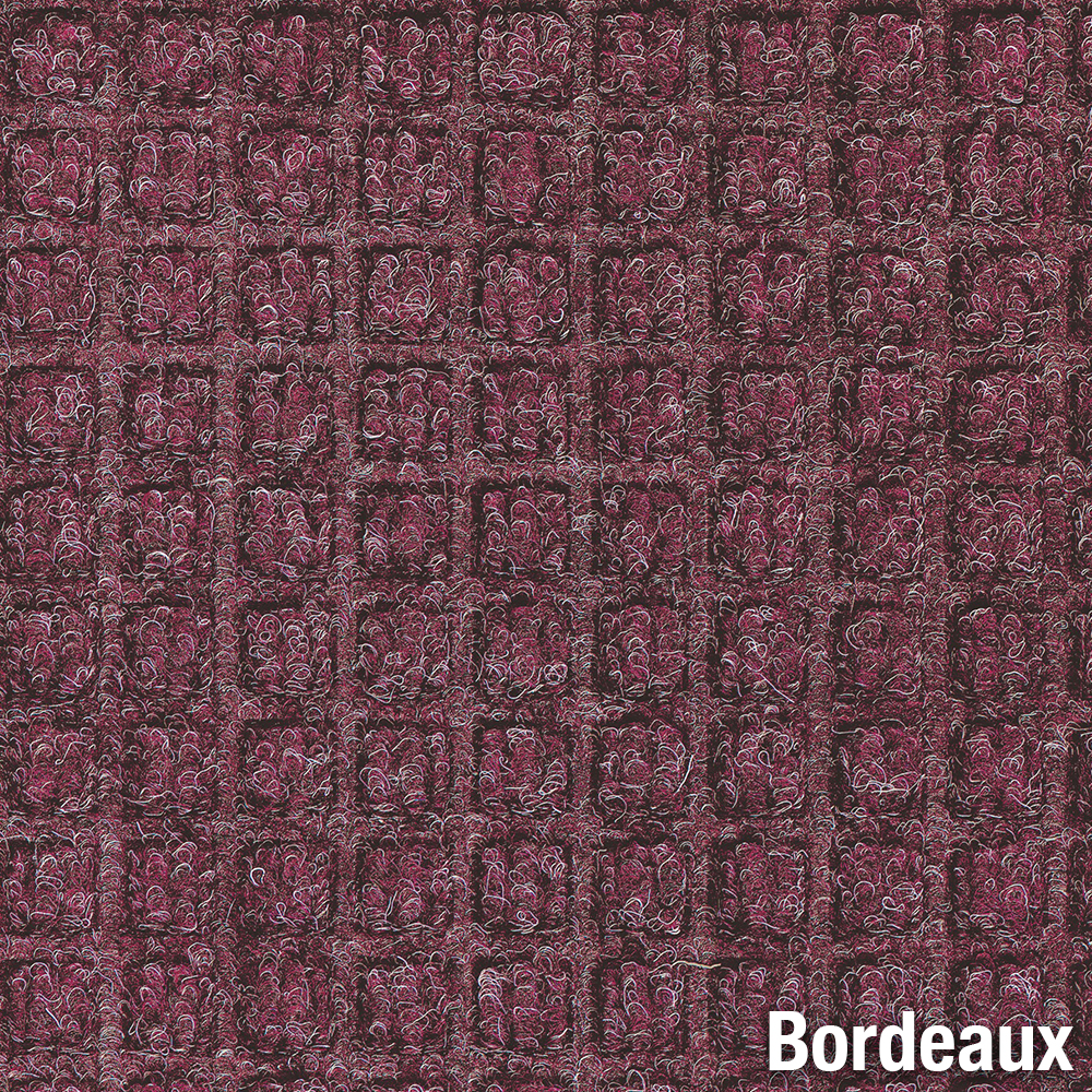 Waterhog Fashion Indoor Outdoor Entrance Mat 35 x 142 inches bordeaux