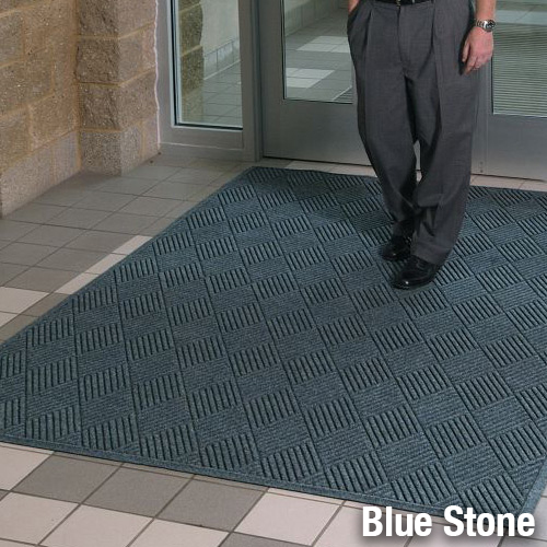 Waterhog Fashion Diamond Indoor Outdoor Entrance Mat 35x46 inches building entrance.