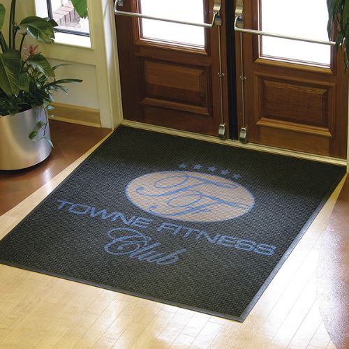 Waterhog Inlay Logo Indoor Outdoor Mat 35x58 inches fitness club