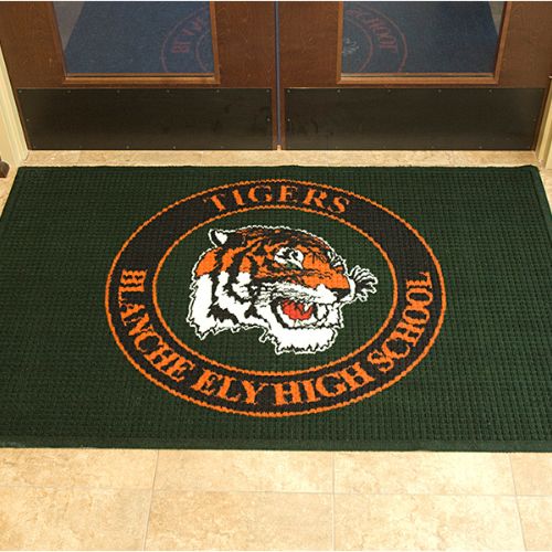 Waterhog Inlay Logo Indoor Outdoor Mat 35x58 inches tigers