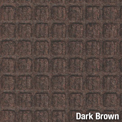 Waterhog Modular Tile Square Middle 18x18 Case of 10 dark brown