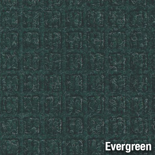 Waterhog Modular Tile Square Corner Border 18 inch evergreen