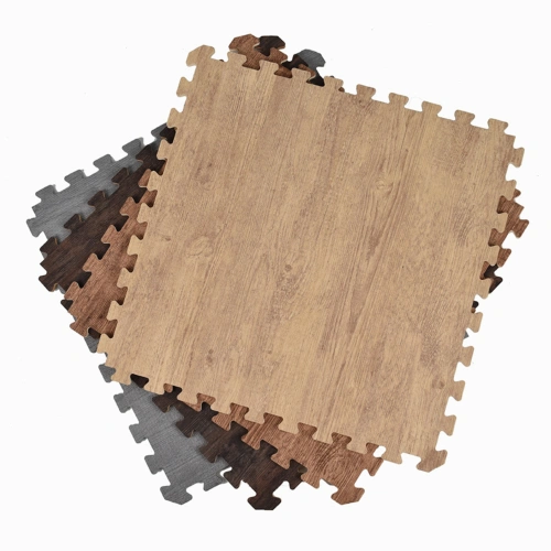 Premium Wood Grain Foam Tiles for Guest Rooms