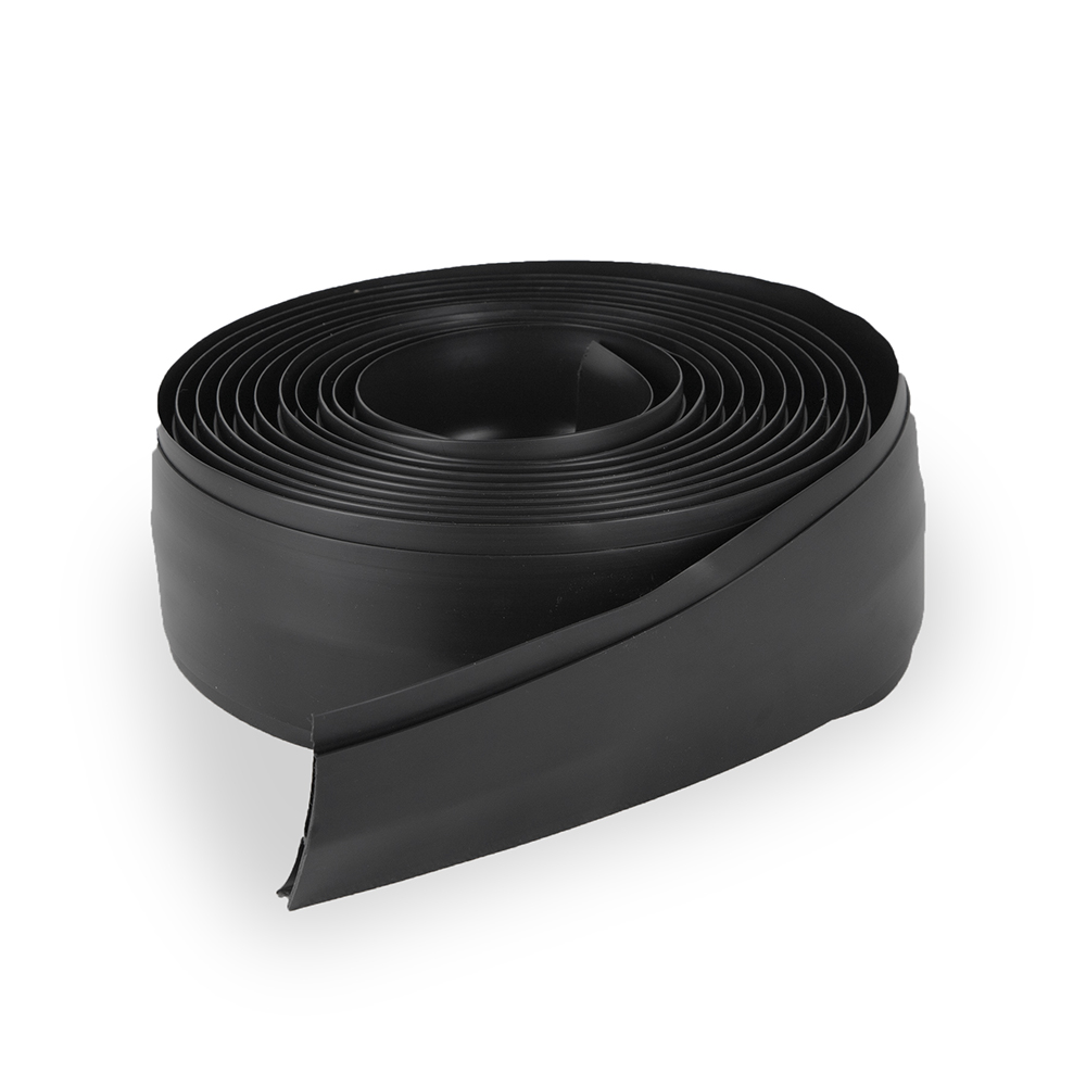 G-Floor Garage Floor Center Trim 4 Inch Wide x 25 Ft. full roll in midnight black