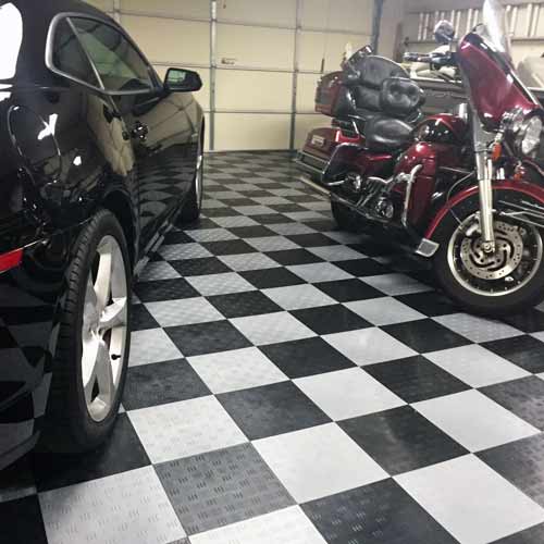 Floating Floor System Garage Tiles