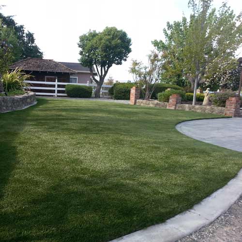 realistic fake grass for yard