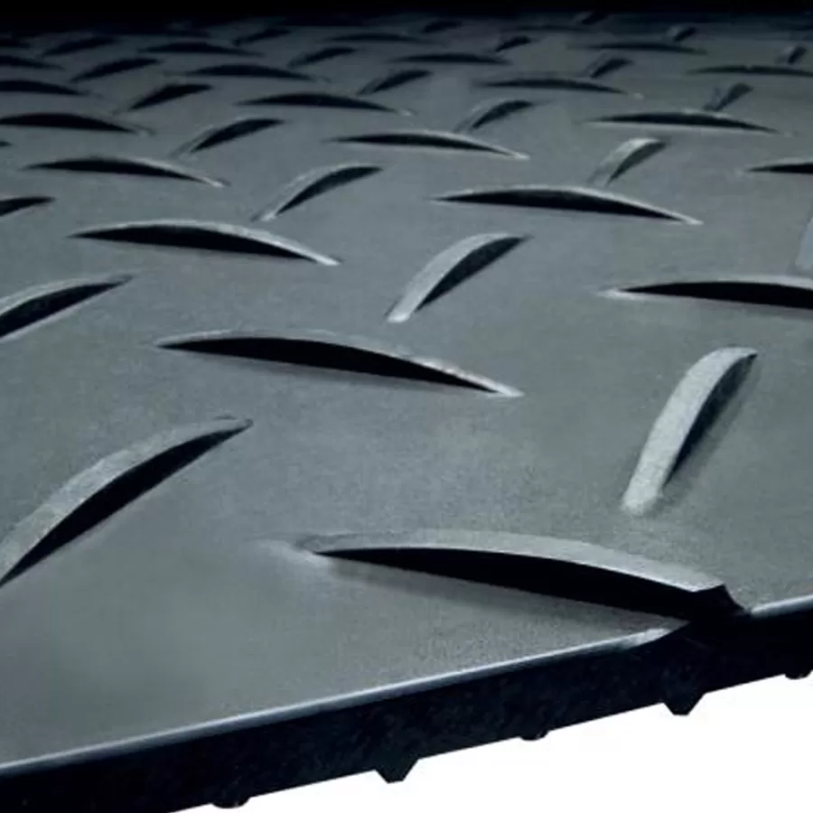 Black Ground Protection Mats