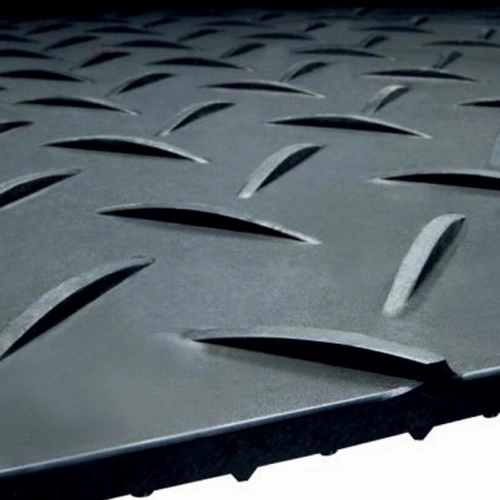 Diamond Tread Ground Protection Mats