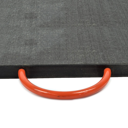 Safety Textured Surface Outrigger Pad 4 x 4 Ft x 1 Inch