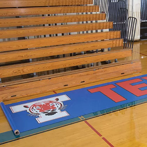 Gym Floor Vinyl Runner