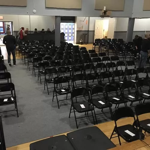 fire resistant gym floor covers in gymnasium