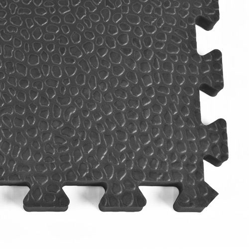 We Sell Mats 3/8 inch Thick Multipurpose Exercise Floor Mat with Eva Foam, Interlocking tiles, Anti-Fatigue for Home or Gym, 24 in x 24 in, Size: 24