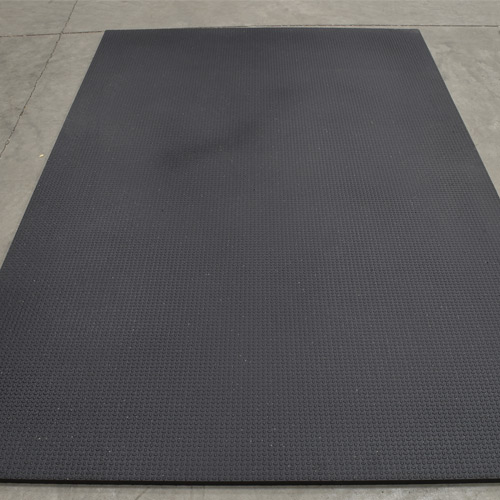Straight Edge Rubber Pebble Top Horse Stall Mats Gym [ 500 x 500 Pixel ]