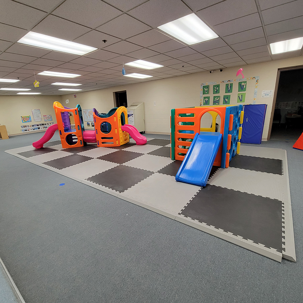 Fall rated foam tiles for Indoor Playground Flooring