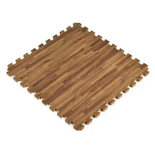 Wood Grain Foam Tiles Reversible