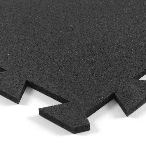 Geneva Rubber Tile ⅜ Inch Black
