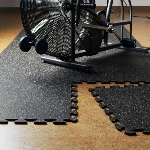 3/4 Thick Rubber Roll Matting is 19mm Rubber Flooring by American