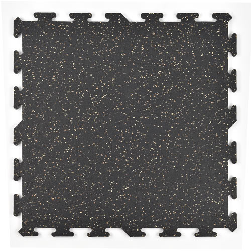 12mm Anti Fatigue Protection Home Gym Workshop Showroom Soft Flooring Mats  BLACK