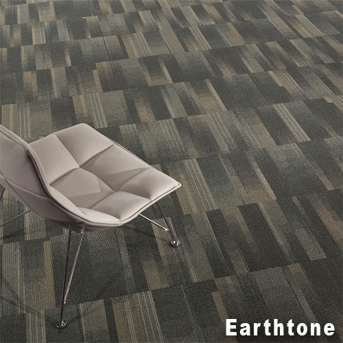 Chair in waiting areaDiversions Commercial Carpet Tile .42 Inch x 50x50 cm per Tile