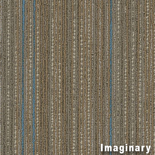 Higher Calling Commercial Carpet Plank .23 Inch x 9x36 Inches 20 per Carton Imaginary color close up