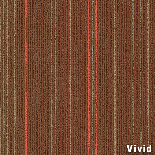 Vivid color close up Higher Calling Commercial Carpet Plank .23 Inch x 9x36 Inches 20 per Carton