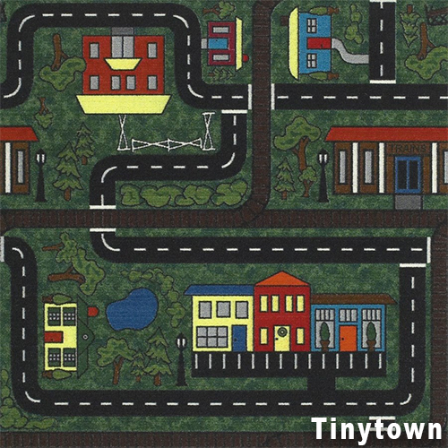 Kids Carpet Tiles Tiny Town