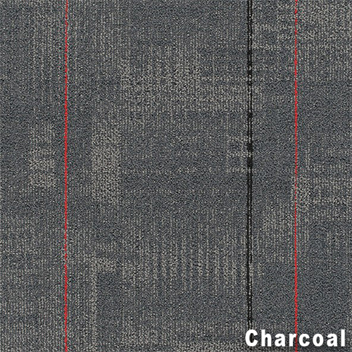 Make Sense Commercial Carpet Tiles .31 Inch x 50x50 cm per Tile Charcoal close up