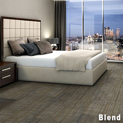 Out of Bounds Commercial Carpet Tile .25 Inch x 2x2 Ft. 13 per Carton Hotel Room with Blend color