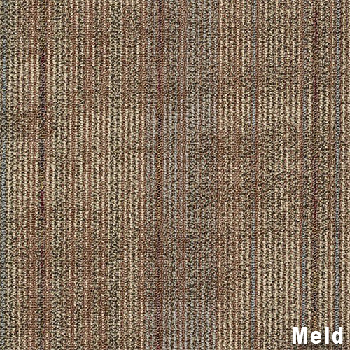 Out of Bounds Commercial Carpet Tile .25 Inch x 2x2 Ft. 13 per Carton Meld color close up