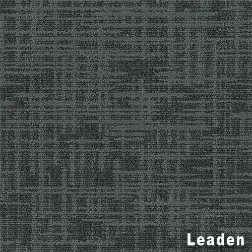 Leaden color close up Outer Banks Commercial Carpet Tile .32 Inch x 50x50 cm per Tile