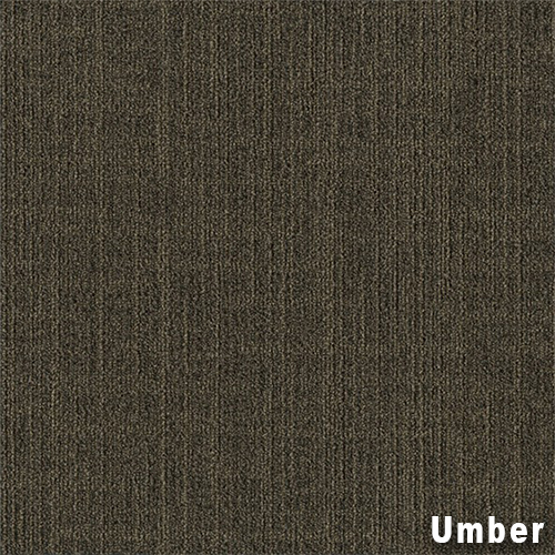 Umber color close up Outer Banks Commercial Carpet Tile .32 Inch x 50x50 cm per Tile