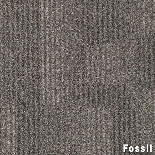 Replicate Commercial Carpet Tile .31 Inch x 50x50 cm per Tile Fossil color close up