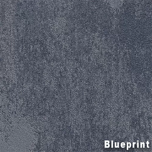 blue static carpet tiles