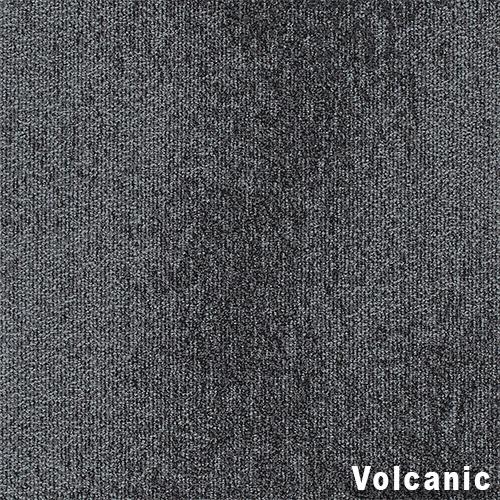 Understatement Commercial Carpet Tile .31 Inch x 50x50 cm per Tile Volcanic color close up