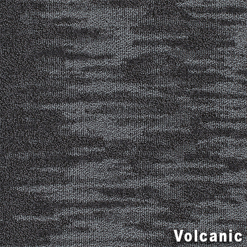 Volcanic close up Up and Away Commercial Carpet Tile .30 Inch x 50x50 cm per Tile