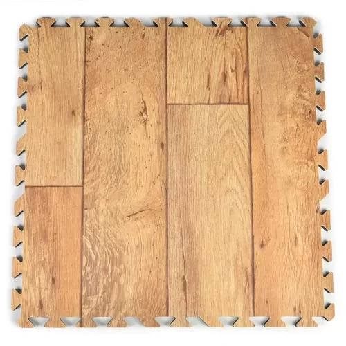 Is Rustic Wood Grain Foam Flooring Waterproof?