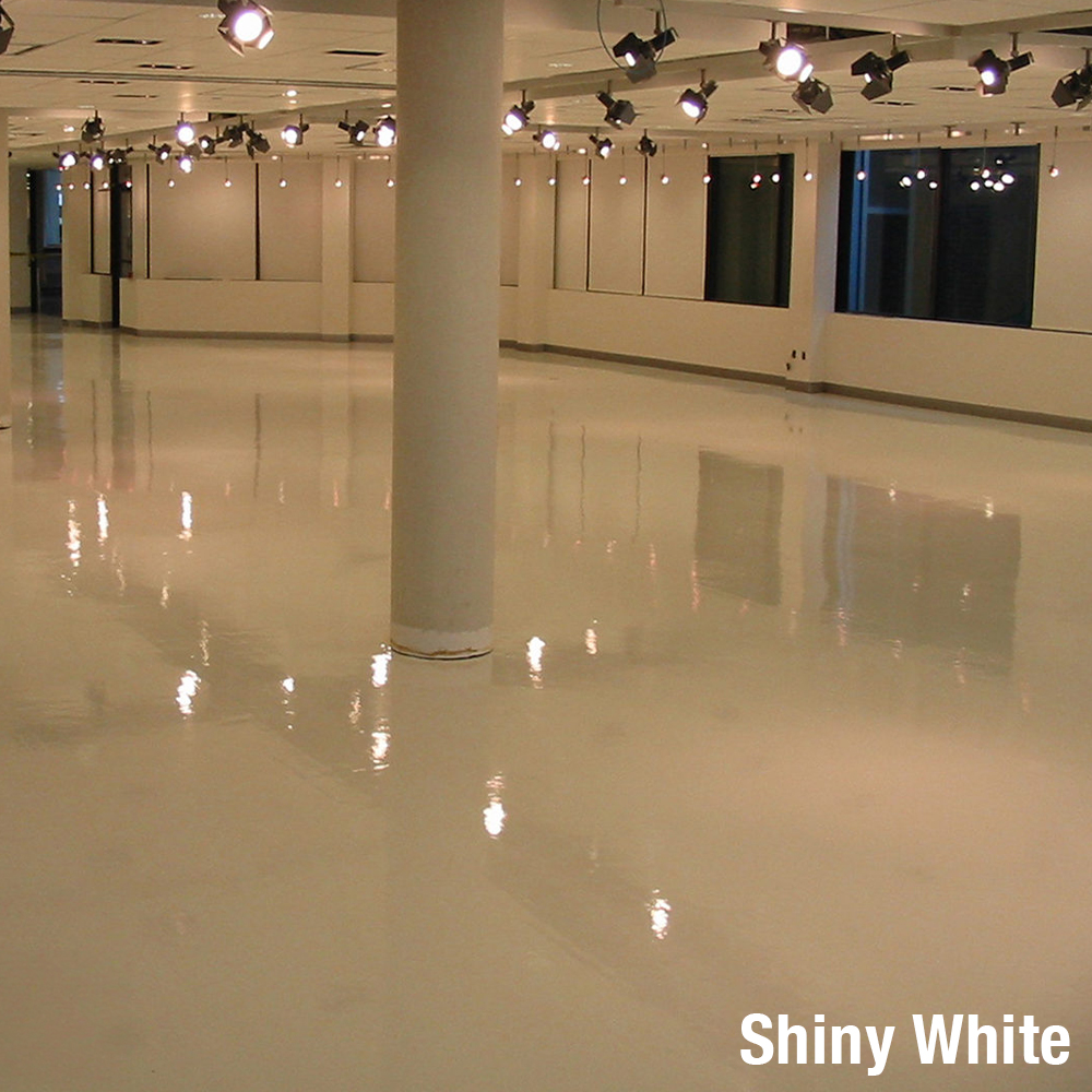 Event High Gloss Show Floor Full Roll white dance install