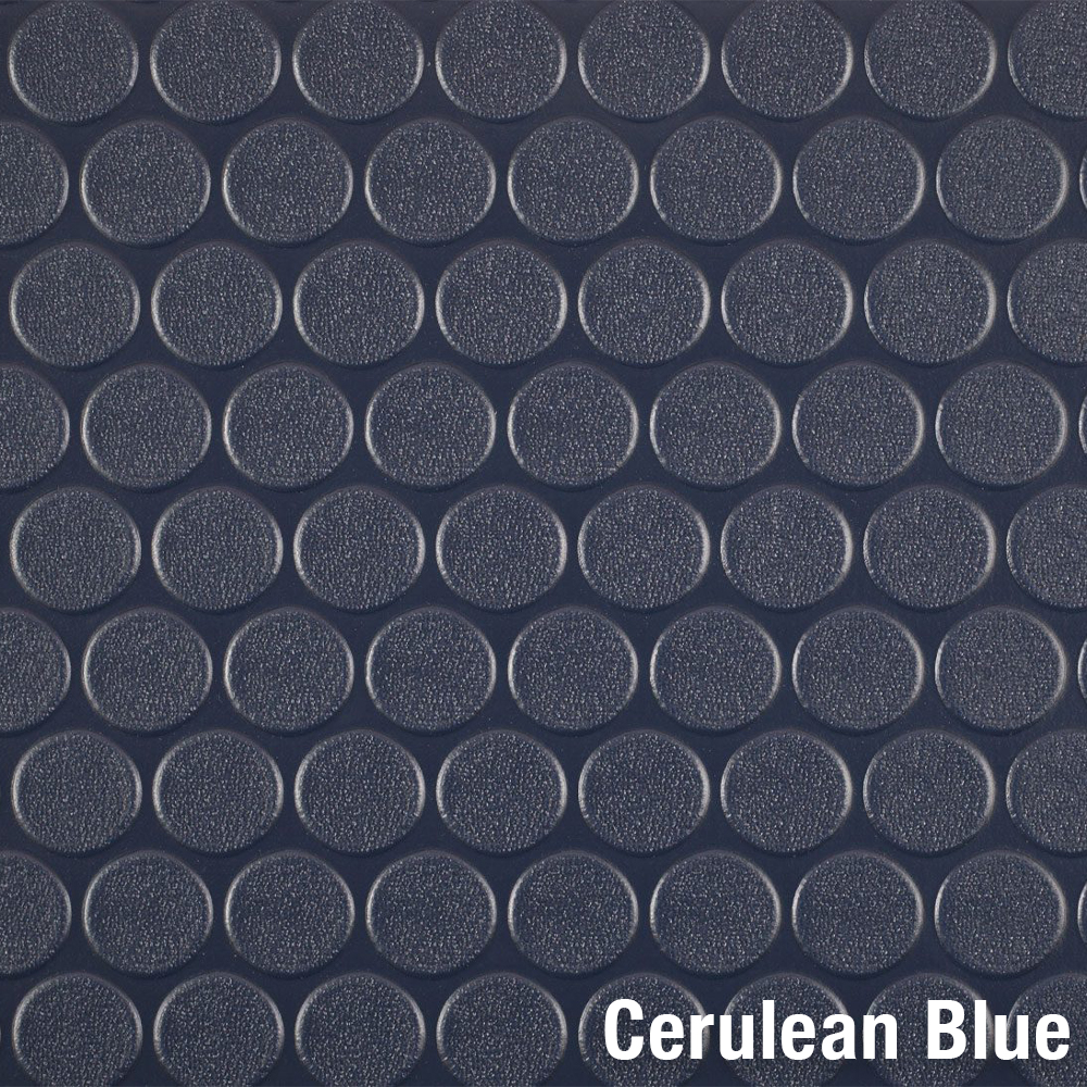 LonCoin 2 Commercial Vinyl Rolls 6x60 Ft Cerulean Blue main