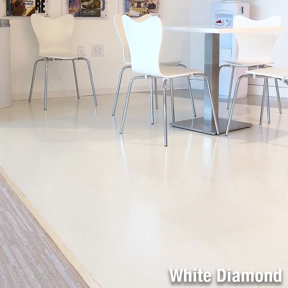 LonFloor Galvanized Topseal white diamond Install 